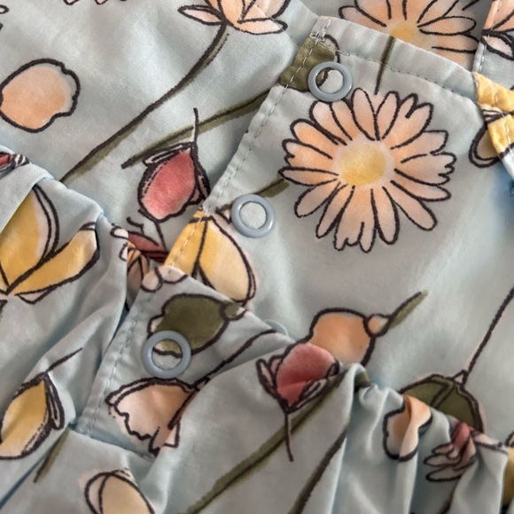 12 month old floral pastel Summer dresses (2) - Tommy Bahama and Carter’s - Picture 4 of 13